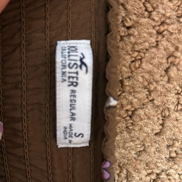 Hollister brown floral long sleeve dress - Picture 3 of 3